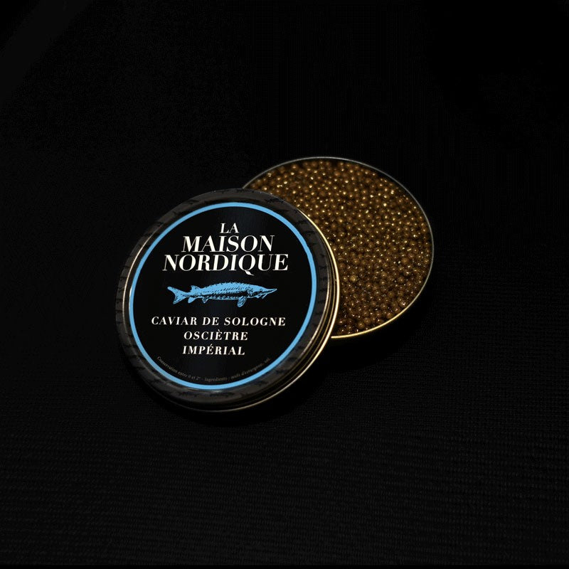 Imperial Caviar of Sologne Oscietra 50g La Maison Nordique