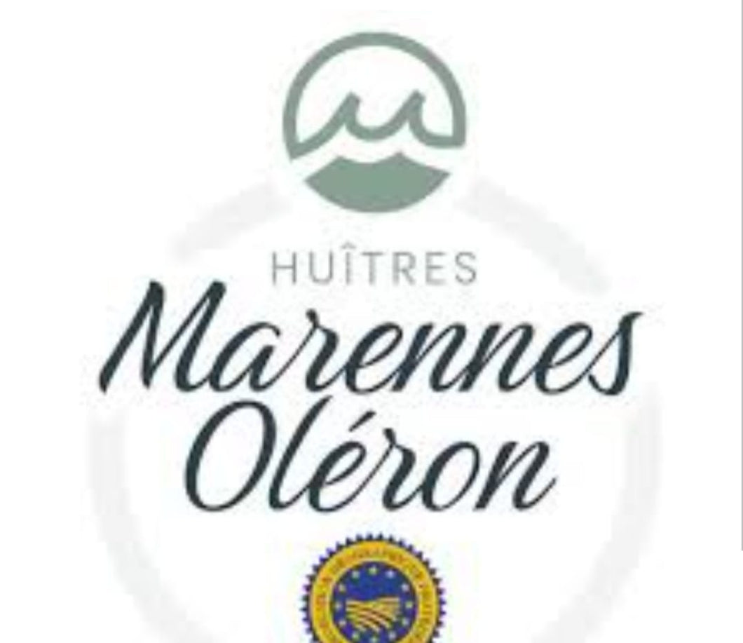 N3 (24 pcs) Oysters Fines de Claires - Marennes Oleron