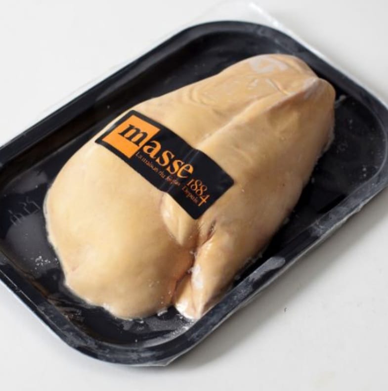 Maison Masse Foie gras deveined Raw/Frozen +/-380g