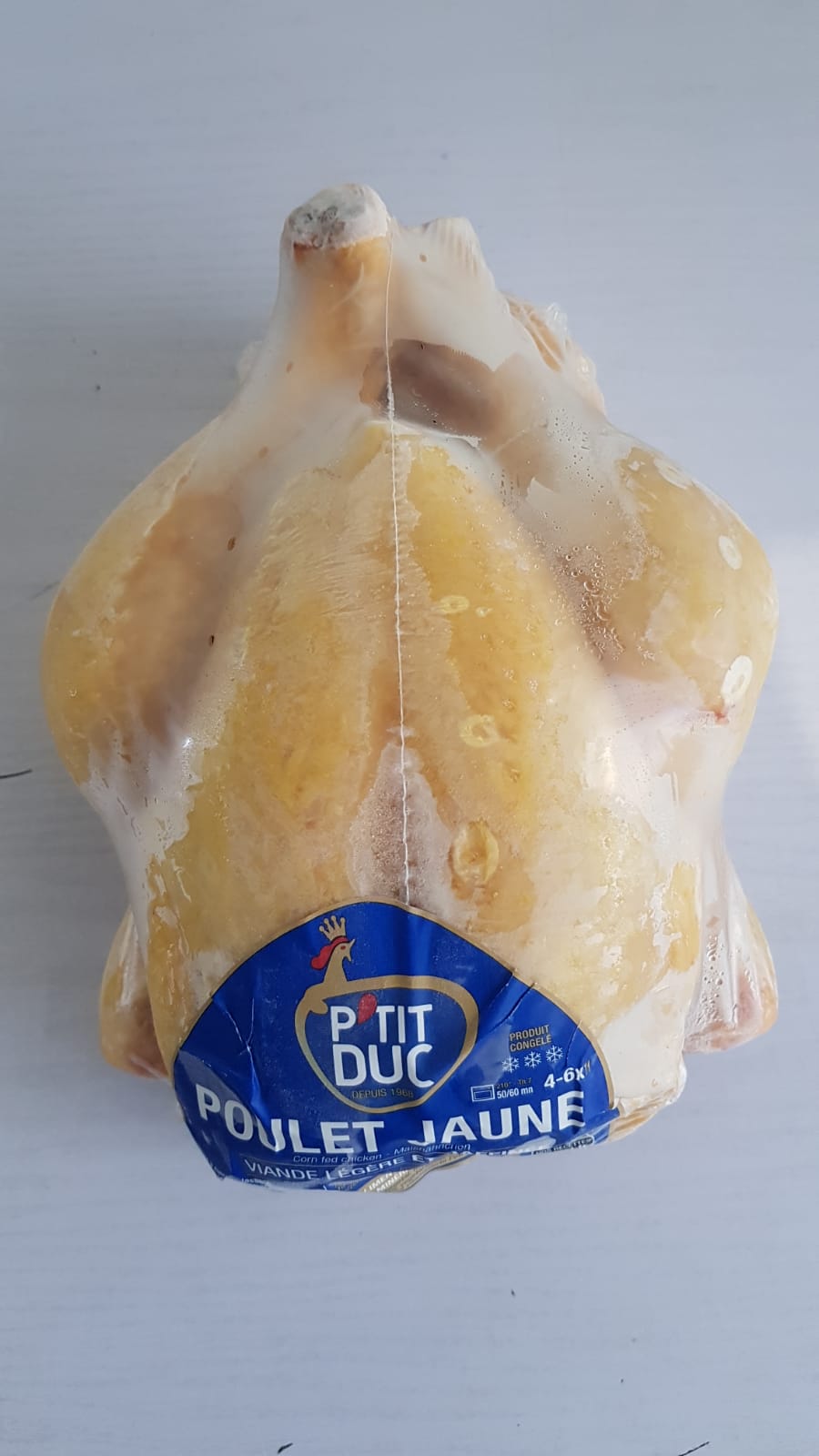 Yellow Chicken Whole Free-range ~1.40kg Frozen