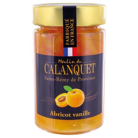 Confiture Apricot with Vanilla Bourbon 40g X5 Jars Moulin du Calanquet