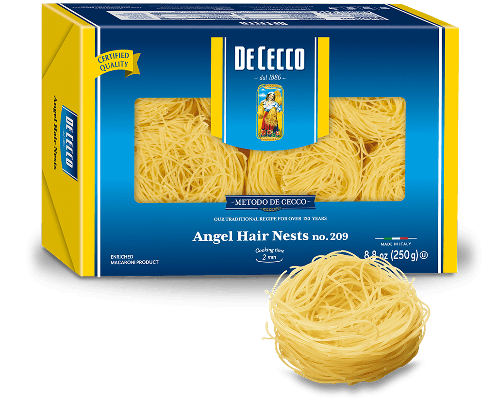 Pasta Angel Hair Nests N209 500g De Cecco