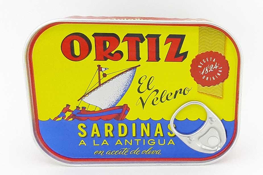 Ortiz Sardine in Olive Oil 140g